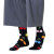 Happy Socks Cherry Black: fruchtige Socken mit Charakter