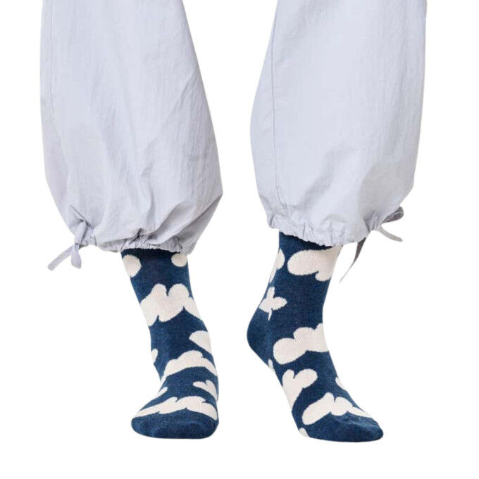 Happy Socks Cloudy Socks - Navy: style and comfort for your feet