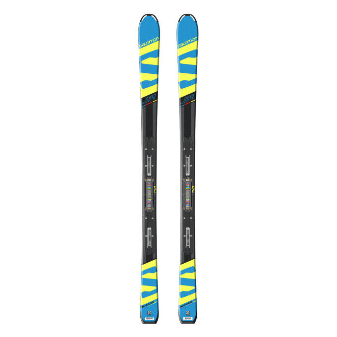 Salomon X-RACE JR + bindings – Junior performance piste skis