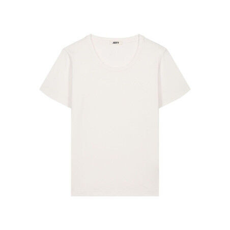 Camiseta de cuello redondo para mujer JOTT ANGEL 2.0 - Blanco