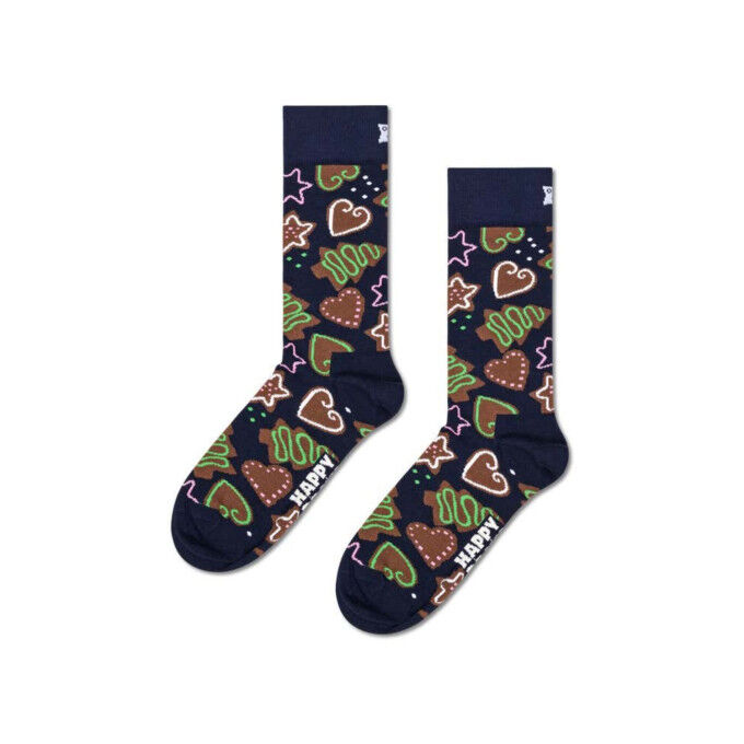 Happy Socks Gingerbread Heart 2-Pack Gift Set: Festive spirit at your feet