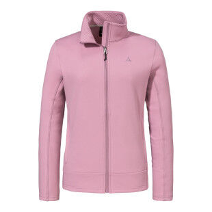 SCHOFFEL STYLE URIEZZO WMS Women's Fleece Jacket - PEARLY AFTERGLOW