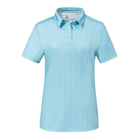SCHOFFEL STYLE FRAYDO WMN Women's Polo Shirt - TIDAL WAVE
