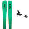 Skiset Zag MATA 90 + Bindung : Farbe - grün, Größe der Skier - 178