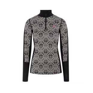 Sous-vêtement technique Femme Kari Traa Anna 1/2 Zip - Confort et chaleur naturelle