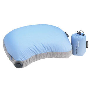 COCOON Air-Core Hood Camping Pillow - Light Blue/Gray