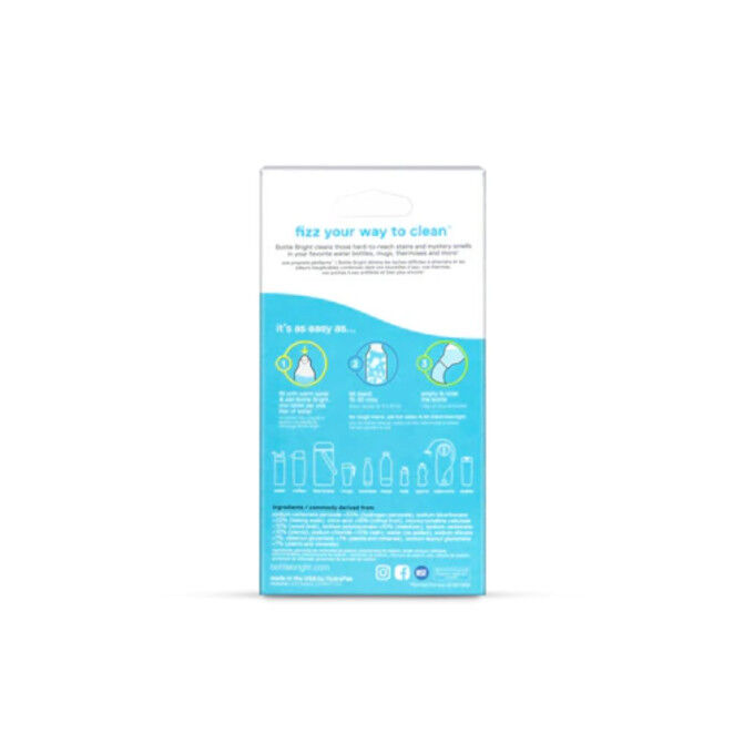 HYDRAPAK Bottle Bright® Cleaning Tablets (12) - NS