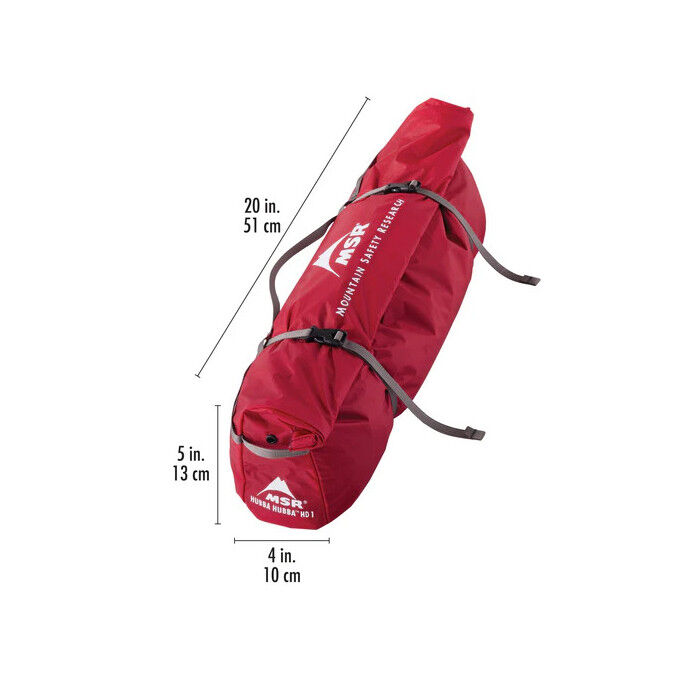 MSR Hubba Hubba HD 1P Tent – Lightweight 3-season solo tent