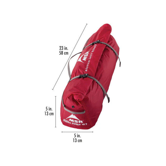 MSR Hubba Hubba HD 2P Tent – Lightweight, spacious, and durable