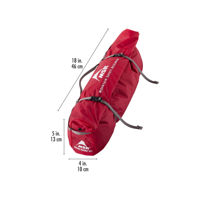 MSR Hubba Hubba LT 1 Tent – Lightweight 3-season solo tent