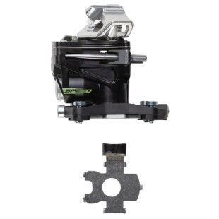 Heel piece for DYNAFIT Speed Radical ski binding - Silver