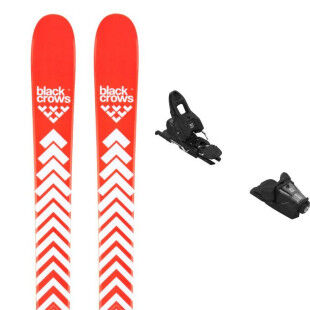Black Crows CAMOX BIRDIE ski pack + bindings : Colour - SALMON, Ski size - 162