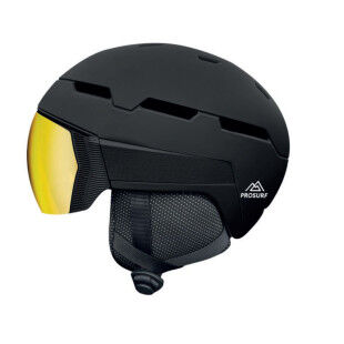 Casco de esquí con visera fotocromática PROSURF Oscar - Negro