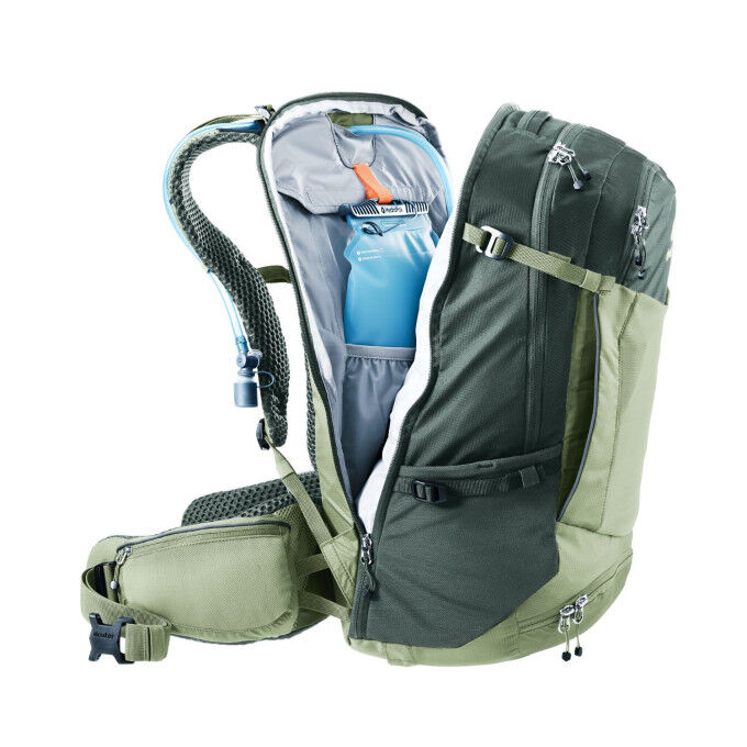Deuter Trans Alpine Pro 28: mochila para bicicleta diseñada para largas distancias