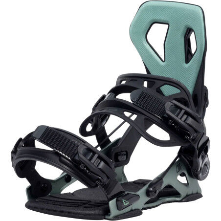 Fijaciones SP Bindings CORE Green para snowboard: versatilidad y fluidez