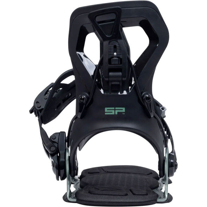 Fijaciones SP Bindings CORE Green para snowboard: versatilidad y fluidez