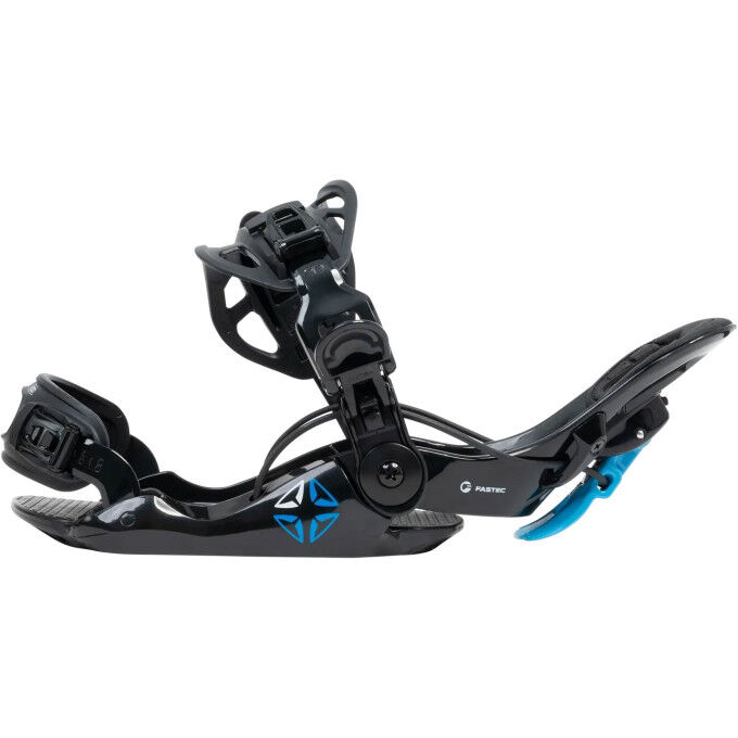 SP Bindungen KIDDO Schwarze Snowboardbindungen für Kinder | FASTEC®