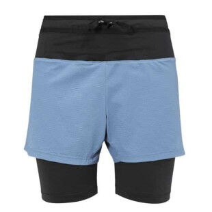 Short de randonnée Femme MILLET INTENSE 2IN1 - CORONET BLUE