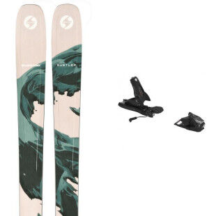 Set da sci Blizzard RUSTLER 9 + attacchi : Colore - LE SABLE/VERT, Dimensioni dello sci - 174