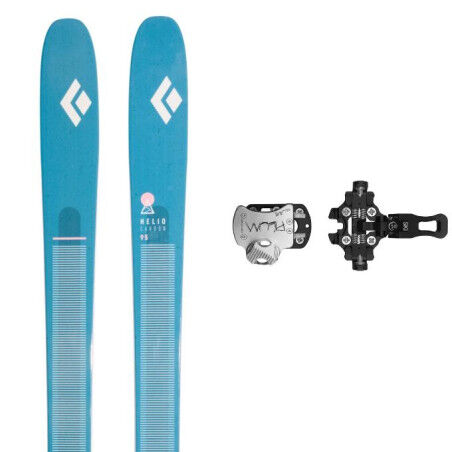 Set da ski Black Diamond HELIO CARBON 95 + attacchi : Dimensioni dello sci - 183