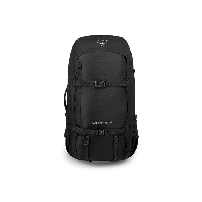 Osprey Farpoint® Trek 55 Black : sac de trekking et de voyage polyvalent