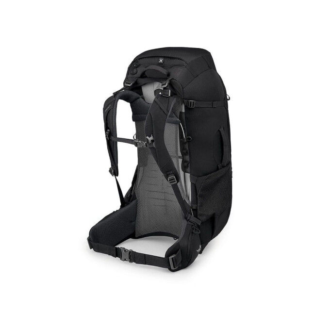 farpoint osprey 55 travel backpack Pack Black while the zippers are equipped with lockable sliders for added security Farpoint 55