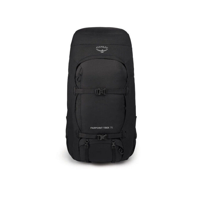 Osprey Farpoint® Trek 70 Nero: zaino da viaggio e trekking a lunga distanza
