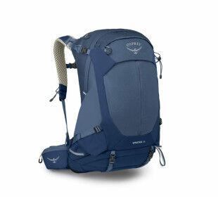 Osprey Stratos 34 Nirvana Blue: comfort and ventilation for your hikes