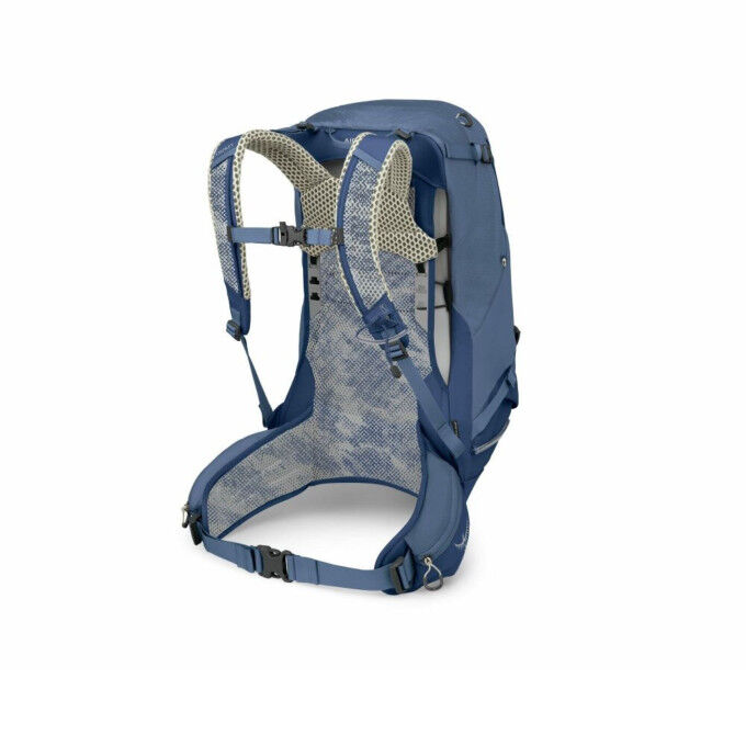 Osprey Stratos 34 Nirvana Blue: Komfort und Belüftung für Ihre Wanderungen