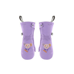 Moufles de ski Fille Poivre Blanc Mimi - Chaleur et douceur hivernale