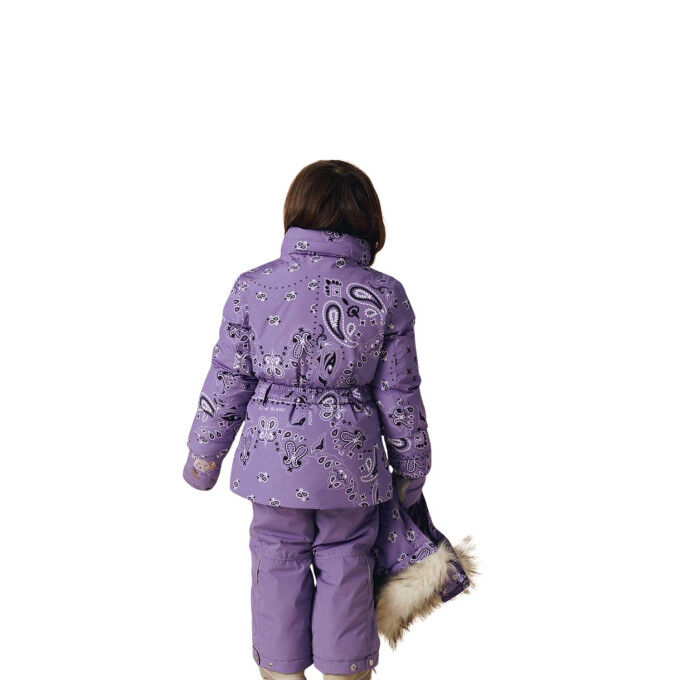 Doudoune de ski Fille Poivre Blanc June - chaleur et style hivernal