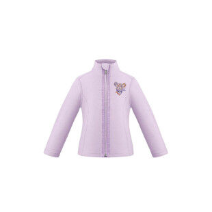 Veste polaire Fille Poivre Blanc Ruby - Chaleur et douceur hivernales