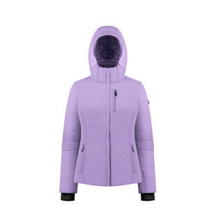 Veste ski Femme Poivre Blanc Emma - Élégance et protection sur piste