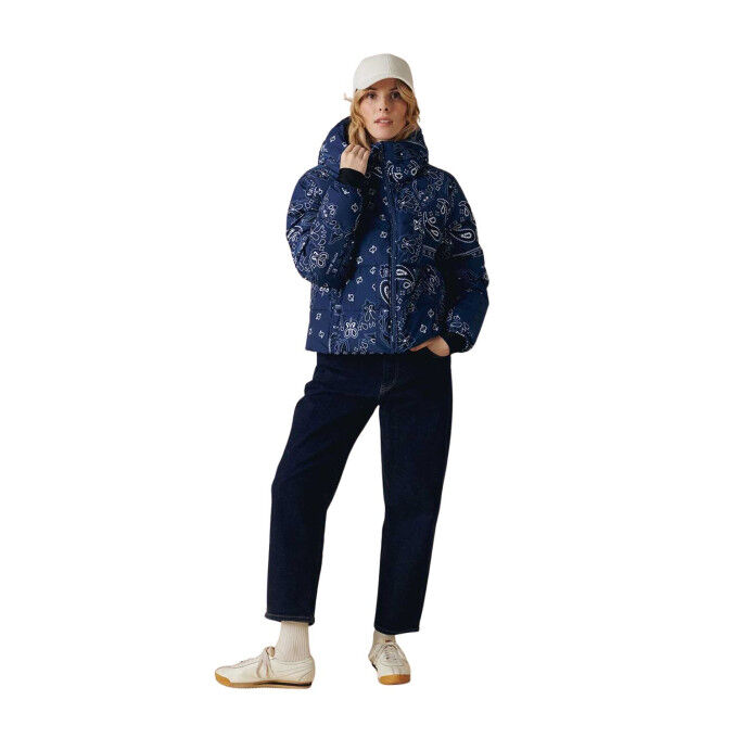 Pepe Bianco Chloé Donna - Paisley Blue: eleganza e comfort sulle piste