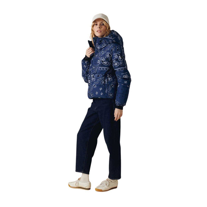 Pepe Bianco Chloé Donna - Paisley Blue: eleganza e comfort sulle piste