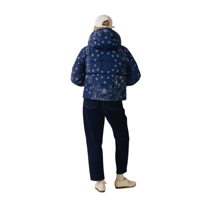 Pepe Bianco Chloé Donna - Paisley Blue: eleganza e comfort sulle piste