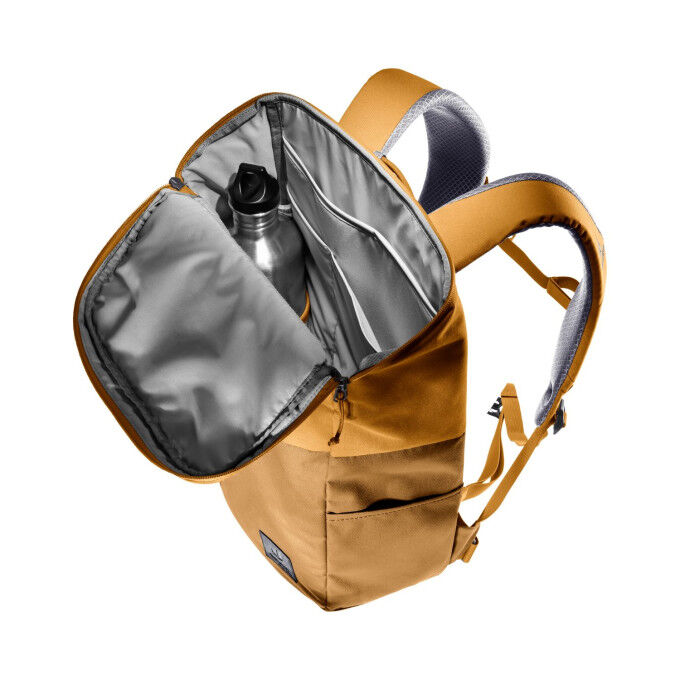 Deuter UP Stockholm Almond/Cinnamon : sac à dos urbain et écoresponsable 22 L