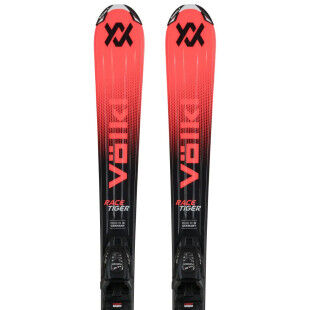 Pack skis junior Völkl Racetiger JR Red + fixation 7.0 vMotion JR
