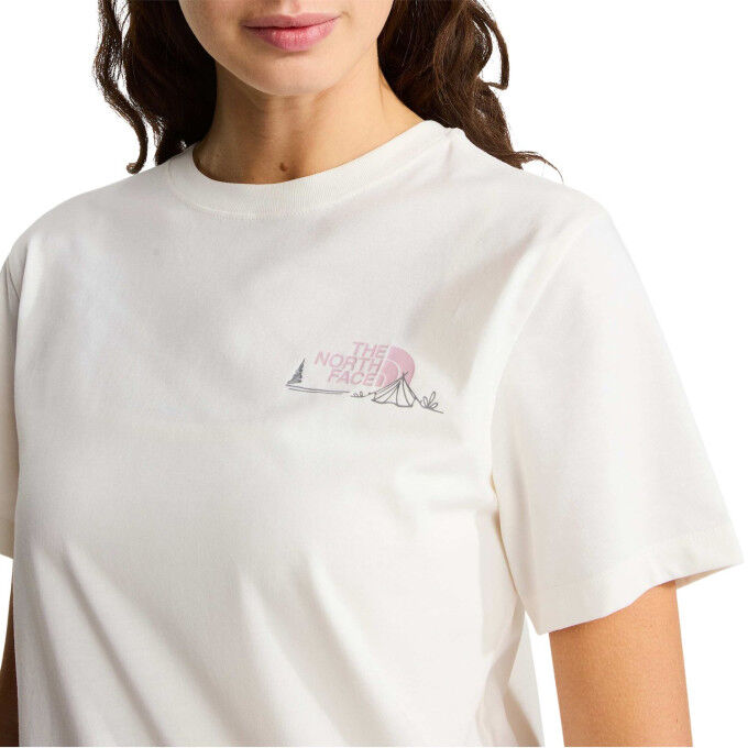 Damen-T-Shirt The North Face Monte Graphic – Komfort und lässiger Stil