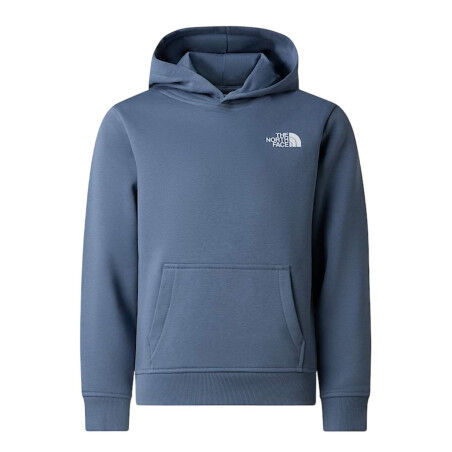 Sudadera con capucha THE NORTH FACE NSE Box para niños - Granite Grey