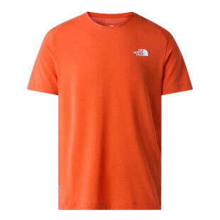 TNF Lightning Alpine T-shirt – Lava Red: performance and freedom of movement