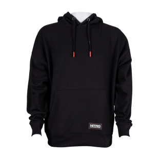 Nitro Black Hoodie – Comfort and style in cotton