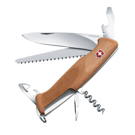 Victorinox Ranger 55 Wood: ein elegantes und vielseitiges Schweizer Taschenmesser