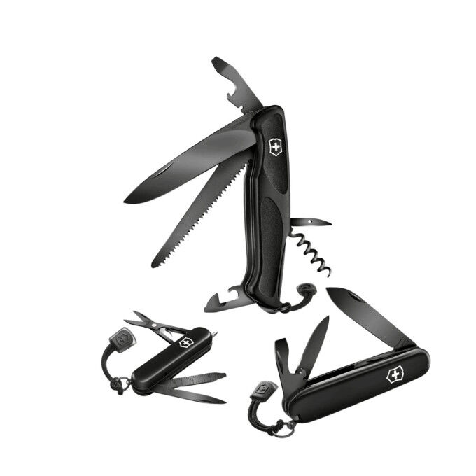 Victorinox Ranger 55 Grip Onyx Black: elegancia y versatilidad en cualquier situación