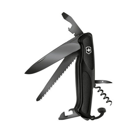 Victorinox Ranger 55 Grip Onyx Black: Eleganz und Vielseitigkeit in jeder Situation