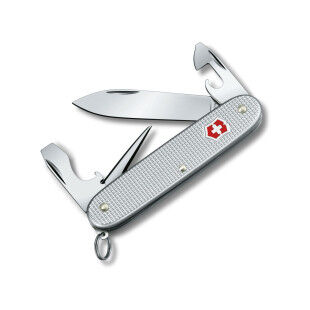 Victorinox Pioneer Alox Grigio: coltellino svizzero compatto e robusto