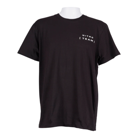 Nitro TEAM Black T-Shirt – Comfortable and stylish black cotton T-shirt