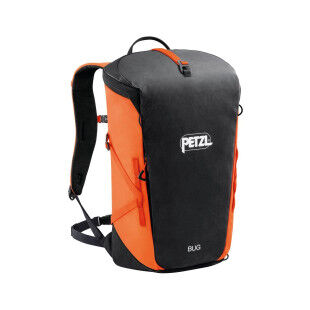 Petzl Bug 18 L Orange: la mochila de escalada compacta y versátil