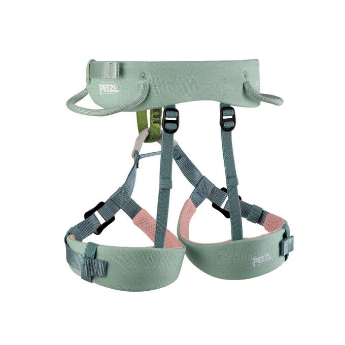 Petzl Macchu® Junior: arnés de escalada cómodo y evolutivo para niños