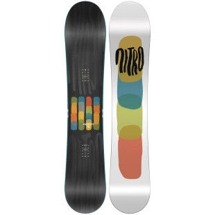 Snowboard Nitro Phase – Board All-Mountain Polyvalente et Joueuse